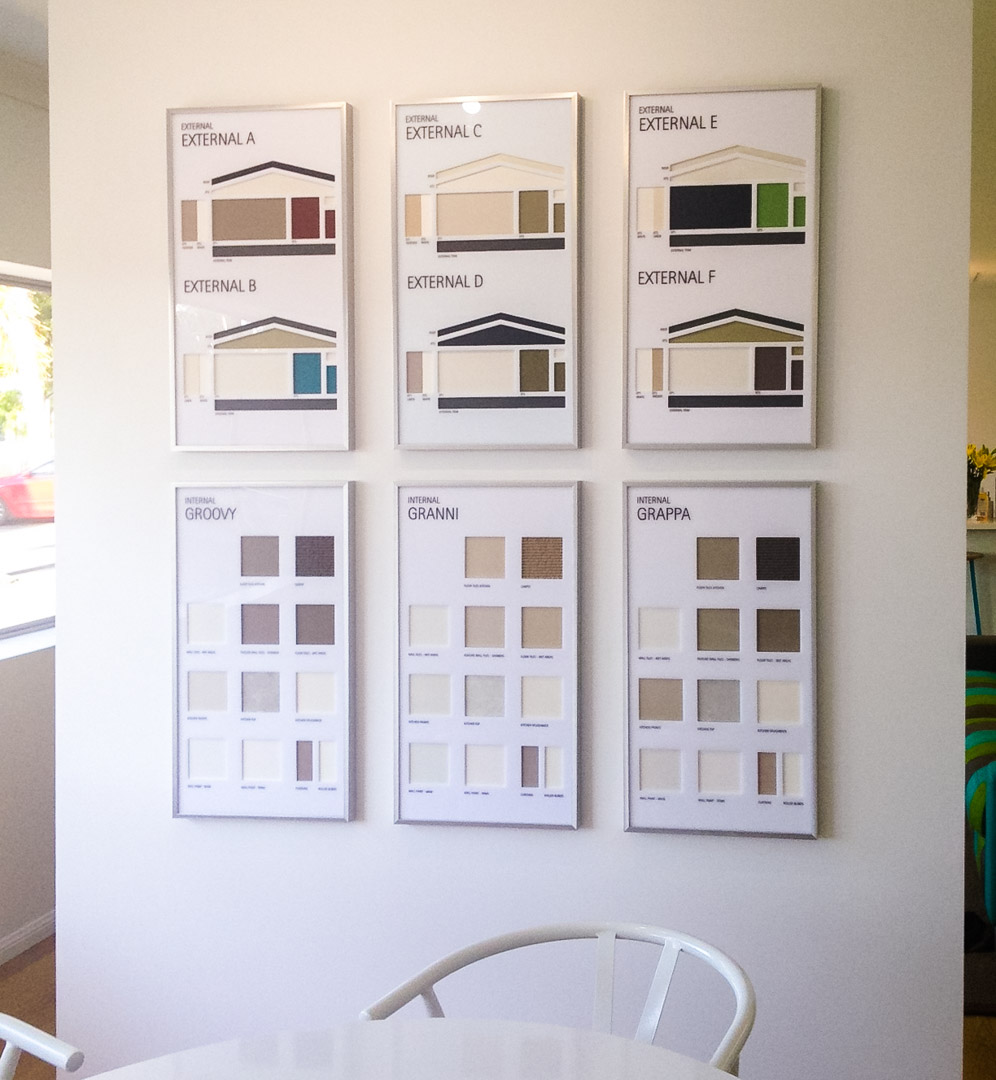 Gateway Lifestyle Sample Boards